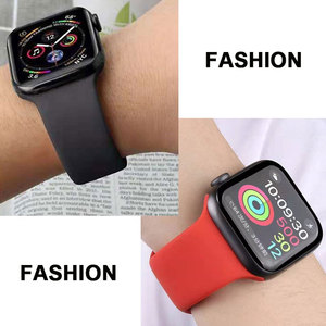Correa de Reloj Inteligente de Silicona Líquida Suave de <span class=keywords><strong>Color</strong></span> Sólido Clásico en Oferta para Apple Watch Series 11/10/9/8/SE/Ultra - Product Image 4