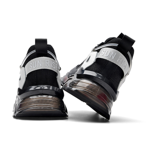 <span class=keywords><strong>2021</strong></span> chaussures de sport pour hommes confortables TPU Gym entraînement volley-ball et <span class=keywords><strong>basket</strong></span>-ball blanc et noir Campus respirant avec doublure en maille - Product Image 6
