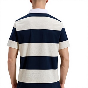 Meilleures ventes : Tissu piqué tricoté de haute qualité, anti-plis, avec logo personnalisé, 50% Coton/50% Polyester, 220 GSM, style décontracté, design et taille sur mesure - Product Image 4
