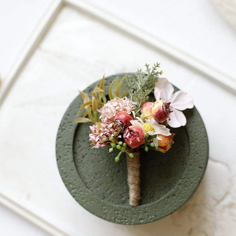 Pink1สีส้ม # ช่อดอกไม้