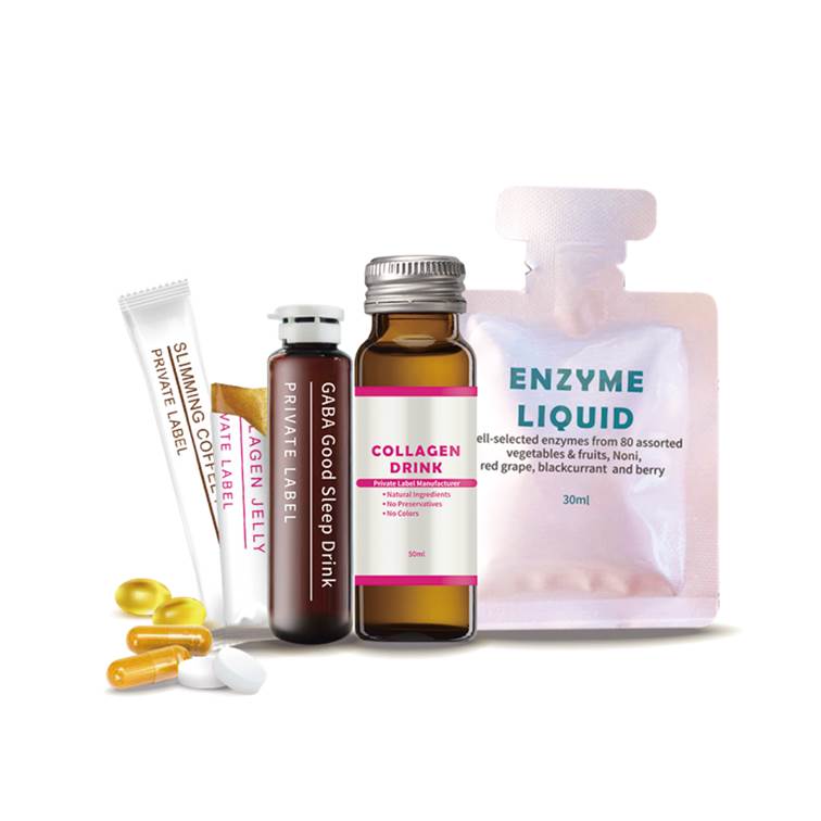 Matériel de soin de la Marine, 120 ml, acide hyaluronique de collagène, vitamine C, liquide Anti-âge, boisson fonctions de beauté