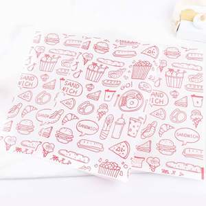 Custom Printed <b>Brown</b> Kraft <b>Paper</b> <b>Rolls</b> Food Grade Greaseproof for Bakery Items Bread Sugar Chewing Gum Wrapping Premium - Product Image 6