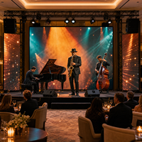 Paneles LED P3.91 IP65 4K para Interiores, de 500x500mm, con Unión sin Costuras, para Alquiler, Pantallas de Video, Telones de Fondo para Conciertos, Escenarios Comerciales y Medios