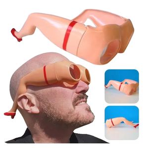 Lunettes fantaisie en plastique en forme de jambes et de fesses pour Halloween – Cadeaux amusants et accessoires de fête - Product Image 2