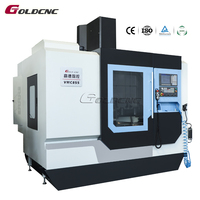Centre d'usinage vertical CNC GOLDCNC à économie d'énergie, broche automatique BT40, VMC 855, système de contrôle GSK, projet NEOM