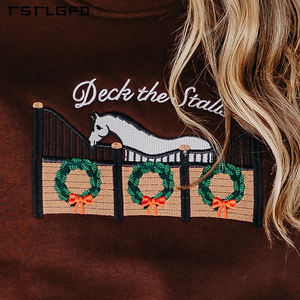 Ropa Ecuestre de Algodón Orgánico de Bambú Reciclado con Logotipo Personalizado, Ropa Casual de Verano para Mujer, Manga Corta de Secado Rápido para Montar a Caballo - Product Image 3