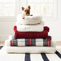 Hersteller Custom Large Dog Bed Couch Sofa Bequeme Kopfstütze Warm halten 3 in 1 Kreatives Hunde bett für große Hunde