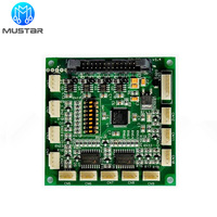 Fabrication de circuits imprimés multicouches FR4 et de cartes de circuits imprimés assemblées (PCBA) sur mesure, certifiées ISO9001, avec fichiers BOM et Gerber, pour la sécurité électronique, par Mu Star OEM.