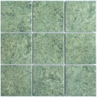 Carrelage en mosaïque de porcelaine carré 2x2 pour la décoration de piscine