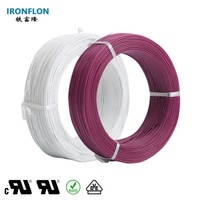 Fil électrique automobile UL1513 28AWG en cuivre étamé torsadé, flexible, isolé ETFE, ROHS 300V