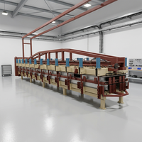 Machine de fabrication de panneaux sandwich OSB, machine de fabrication de panneaux sandwich PIR, ligne de production de panneaux sandwich PU