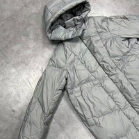 Veste d'hiver longue à manches longues en duvet matelassé européen américain pour hommes et femmes, manteau long taille plus