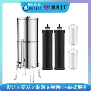 Filtro de Agua de Acero Inoxidable Pureza de 2.25 Galones, 3 Etapas, Certificado NSF53, Sistema Purificador de Agua Potable para Exteriores - Product Image 5