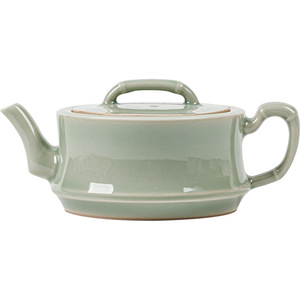 Guanlan Banana Moonlight Handmade Teapot Porcelain Round With Lid Kung Fu <b>Tea</b> <b>Set</b> Afternoon <b>Tea</b> - Product Image 5