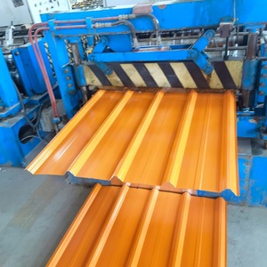 GI galvalume ppgi เหล็กแผ่นลูกฟูกทาสีสำเร็จรูปสำหรับการก่อสร้าง - Product Image 5