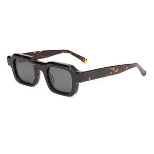Gafas de Sol de Diseño de Alta Calidad para Mujer, Tendencia 2026, Lentes de Acetato Polarizadas con Protección UV400, Montura Cuadrada Pequeña y Gruesa para Hombre - Product Image 1