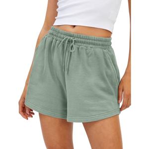 Pantalones cortos informales de verano para mujer, trajes atléticos de primavera para el sudor, ropa de vacaciones en la playa, moda cómoda de otoño 2025 - Product Image 2