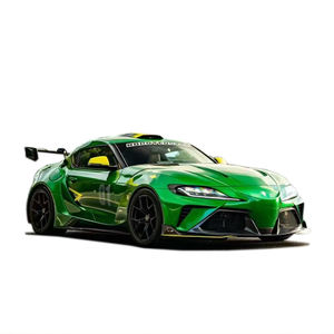 Kit de carrocería para <span class=keywords><strong>Toyota</strong></span> <span class=keywords><strong>GR</strong></span> <span class=keywords><strong>Supra</strong></span> MK5 A90 A91, labio delantero de fibra de carbono, difusor trasero, faldas laterales, alerón trasero, piezas de afinación - Product Image 2