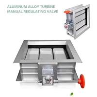 Vanne de régulation électrique pour systèmes de chauffage CVC, soufflet coupe-feu flexible multi-lames en acier galvanisé industriel certifié