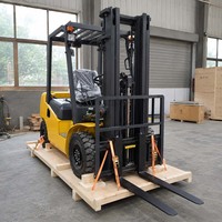 3 Tonnen 3,5 Tonnen Mini-Dieselstapler für Kleine Fabriken und Werkstätten mit Hydraulischem Hubsystem 3m Höhe Wettbewerbsfähiger Preis