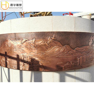 Escultura JAHUA, Relieve de Bronce Fundido, Rectangular, Arte Tradicional, Mural para Exhibición en Museo - Product Image 4