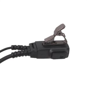 PMLN6530 Kit portable noir à deux fils avec bouton PTT et écouteur pour radios bidirectionnelles Motorola DP1400 CP200D DEP450 XIR P3688 - Product Image 6