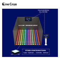 Pista de Baile LED Interactiva para Niños con Resistencia al Agua IP65, Capacidad de Carga de 300 kg, Control DMX Externo para Uso en Interiores