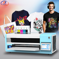Nouvelle imprimante DTF de bureau A3 de haute qualité avec tête d'impression XP600, encre pigmentée rouleau-à-rouleau, garantie 1 an pour les entreprises en démarrage