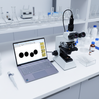 Winner 99E Fully Automatic Lab Testing Equipment Industrial Static Particle Image Analyzer Can Detect Sulfur Powder Morphology