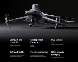 Drone Mavic 3M version universelle avec caméra multispectrale et caméra CMOS RGB 20MP 4/3 pouces avec module RTK pour l'agriculture - Product Image 3