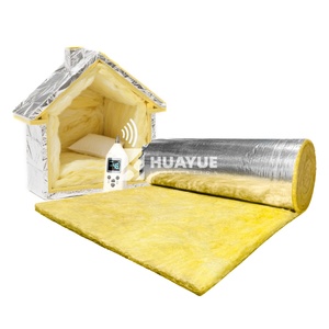 Manta de Lana de Vidrio con Lámina de Aluminio Industrial HUAYUE para Automóviles <span class=keywords><strong>y</strong></span> Trenes, Aislamiento Ignífugo - Product Image 2