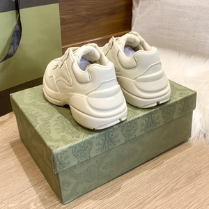 Chaussures de luxe unisexes, baskets de créateur tendance, classiques à lacets, baskets décontractées de marque. - Product Image 3