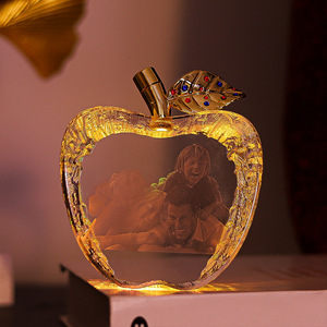 <b>Crystal</b> <b>Ball</b> Shape Carved Engraved Tabletop Decoration Christmas Birthday Valentine's Day Gift UIONEN 1645 - Product Image 2