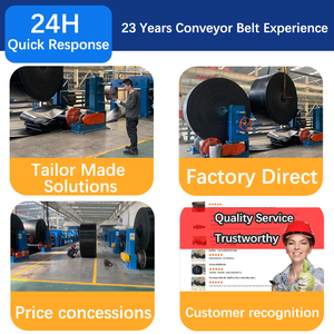 Belting düz kemer genel amaçlı kemer ağır kauçuk konveyör stok konveyör için 30 inç 36 inç 42 inç 48 inç - Product Image 3