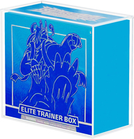 Boîte de vitrine acrylique portable et pliable ETB Compatible avec Elite Trainer Toy Storage Box Étui de protection