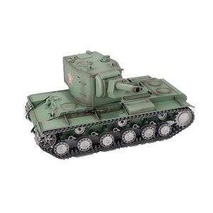 รถถังบังคับวิทยุ Heng Long 3949-1 รุ่นมืออาชีพ ขนาด 1/16 7.0 โซเวียต Kv-2 Rtr รถถังบังคับวิทยุขนาดใหญ่ 3949 ของเล่นทหาร - Product Image 1