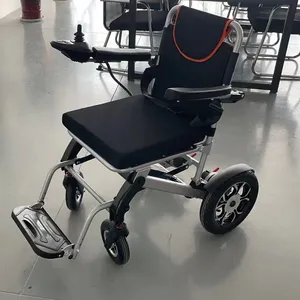 Cadeira elétrica leve de alumínio, cadeira de rodas elétrica PRK-L001 médio a alta extremidade com preço mais barato