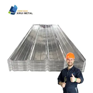 Offre Spéciale 0.15mm Galvalume tôle de toiture Zinc tôle de toiture en fer ondulé bonne qualité tuile en acier galvanisé tuiles en acier