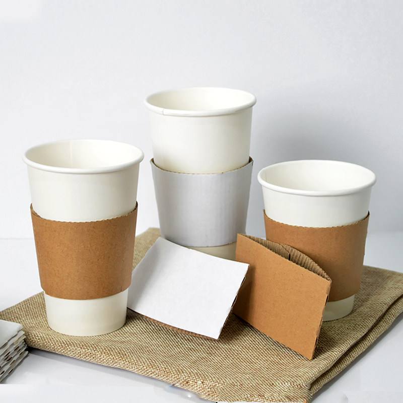 Disposable Cup Sleeves - Stylish & Functional Protection