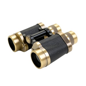 HD Optics Binoculars With Laser Rangefinder Function 8x30 Magnification For Mountain Observation Hunting <strong>Yellow</strong> Brass Color - Product Image 4