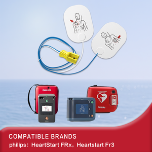 Elettrodi per Defibrillazione Compatibili con <span class=keywords><strong>Philips</strong></span>, Portatili, con Adesione Istantanea e Alta Conduttività - Product Image 6