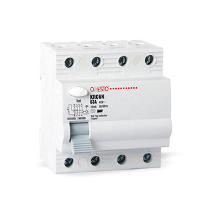 Dispositivos de corriente residual al por mayor 240V 415V RCD Disyuntor 16A 25A 40A 63A AC / A Tipo 6kA 30mA 100mA Disyuntor RCD - Product Image 2
