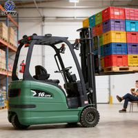 Fabrieks prijs lithium batterij fabrieks prijs 3 ton mini elektrische heftruck betrouwbare prestaties draagbare heftruck