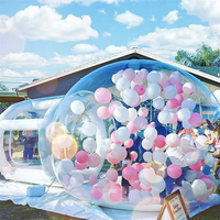 Bulle rebond maison chambre gonflable clair dômes enfants Tebt tente gonflable ballon gonflable dôme bulle tente balle tente