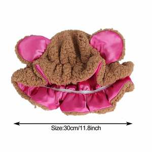 Bonnet de nuit doublé avec bordure en satin pour cheveux bouclés, naturels et tressés – Chaud, antidérapant, idéal pour enfants – Cadeau - Product Image 4