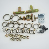 Colliers de serrage pour accessoires GPL/GNC pour kit de conversion d'injection de carburant, système d'injection de gaz automobile