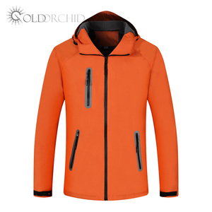 Wholesale Lightweight Walking <strong>Red</strong> <strong>Waterproof</strong> Mens Softshell Custom Hiking <strong>Jacket</strong> - Product Image 5