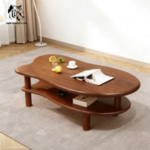 Fábrica de muebles, mejor precio, personalizable, gran stock, dropshipping, mesa de té, diseño único, muebles de sala de estar, mesa de centro de madera - Product Image 6