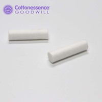 200 Séparateurs d'orteils en coton ultra-doux de 25 mm, longueur 6 pouces, certifiés CE Classe I, naturels, sans peluches, consommable médical pour pédicure