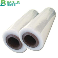 Rouleaux de film étirable en plastique hautement transparent, directement du fabricant, pour l'emballage de produits frais, de meubles, de matelas et de tapis
